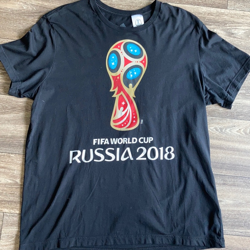 Adidas FIFA World Cup T -Shirt Black XL